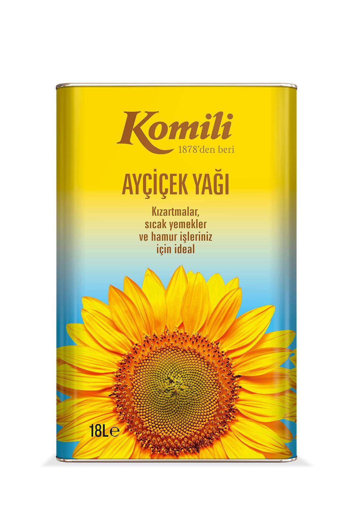 Ayçiçek Yağı 18 Lt Teneke