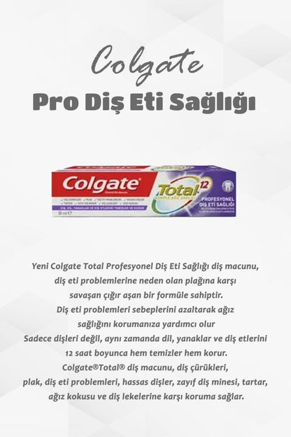 28 Al 25 Öde Total Pro Diş Eti Sağlığı Diş Macunu 50 ml