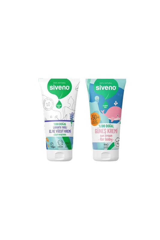 %100 Doğal Bebekler Için Güneş Kremi Ve El Ve Vücut Kremi Lavanta 50 ml