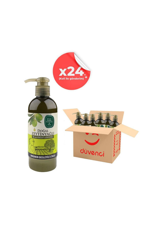 Doğal Zeytinyağlı El Ve Vücut Losyonu 250 ml x 24