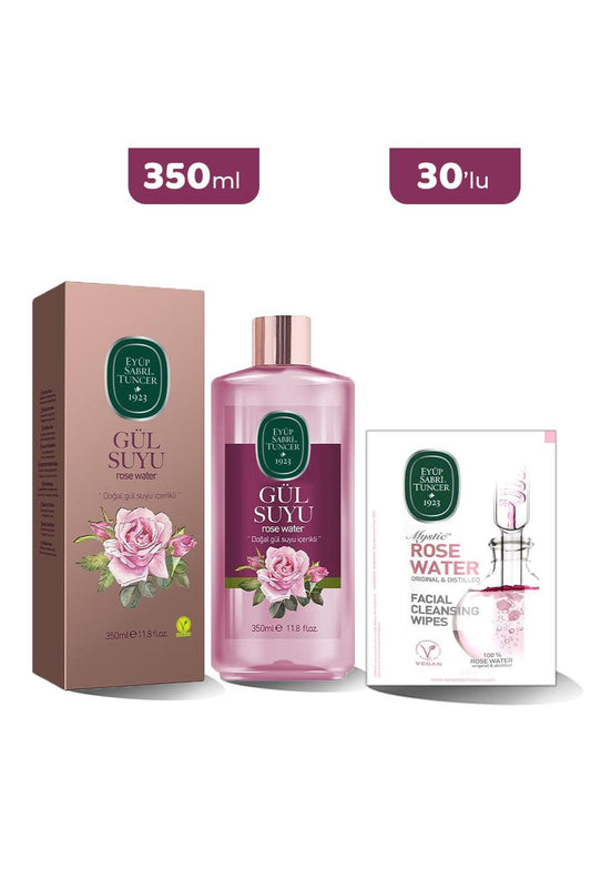 Gül Suyu ve Gül Suyu Temizleme Mendili