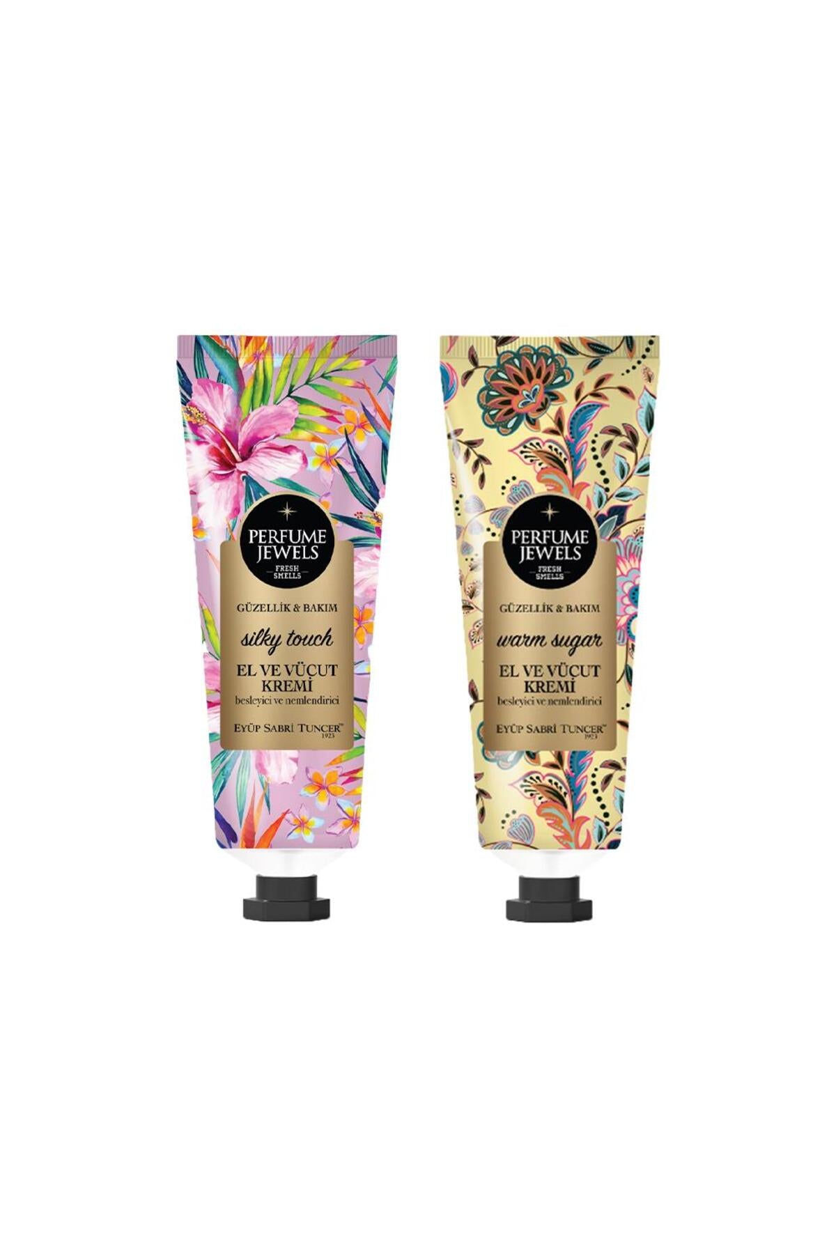 Pj El Ve Vücut Kremi Silky Touch ve Warm Sugar Tüp 50 Ml