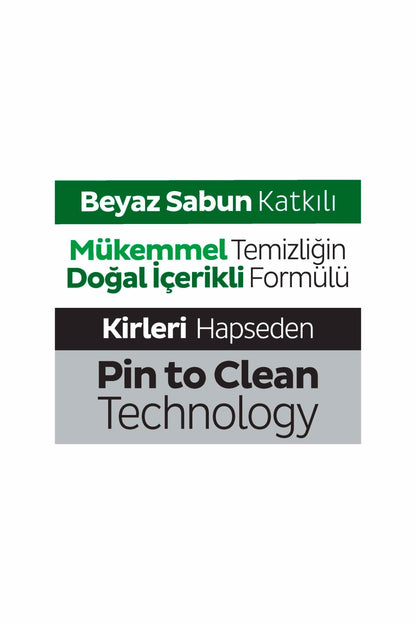 Easy Clean Beyaz Sabun Katkılı Yüzey Temizlik Havlusu Çanta Boy 20 Yaprak