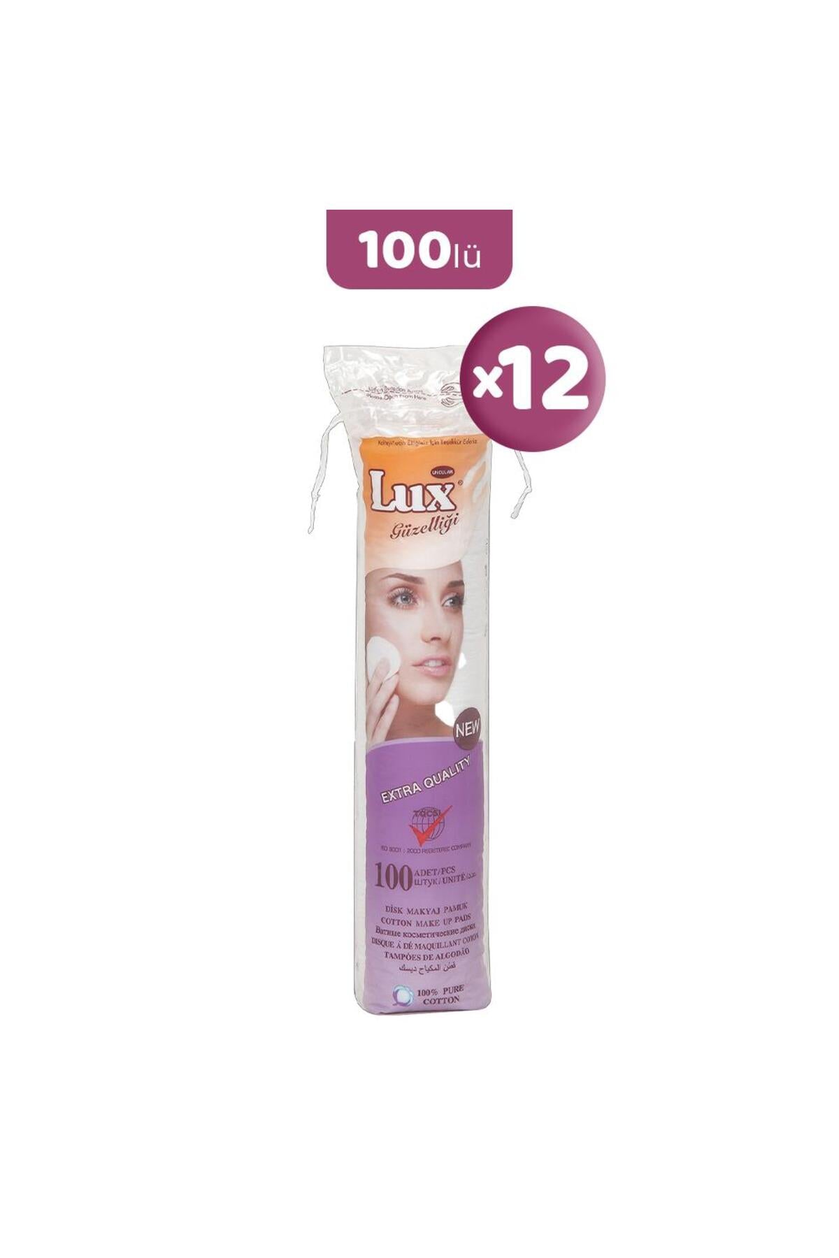 Disk Makyaj Pamuğu 100'lü x 3