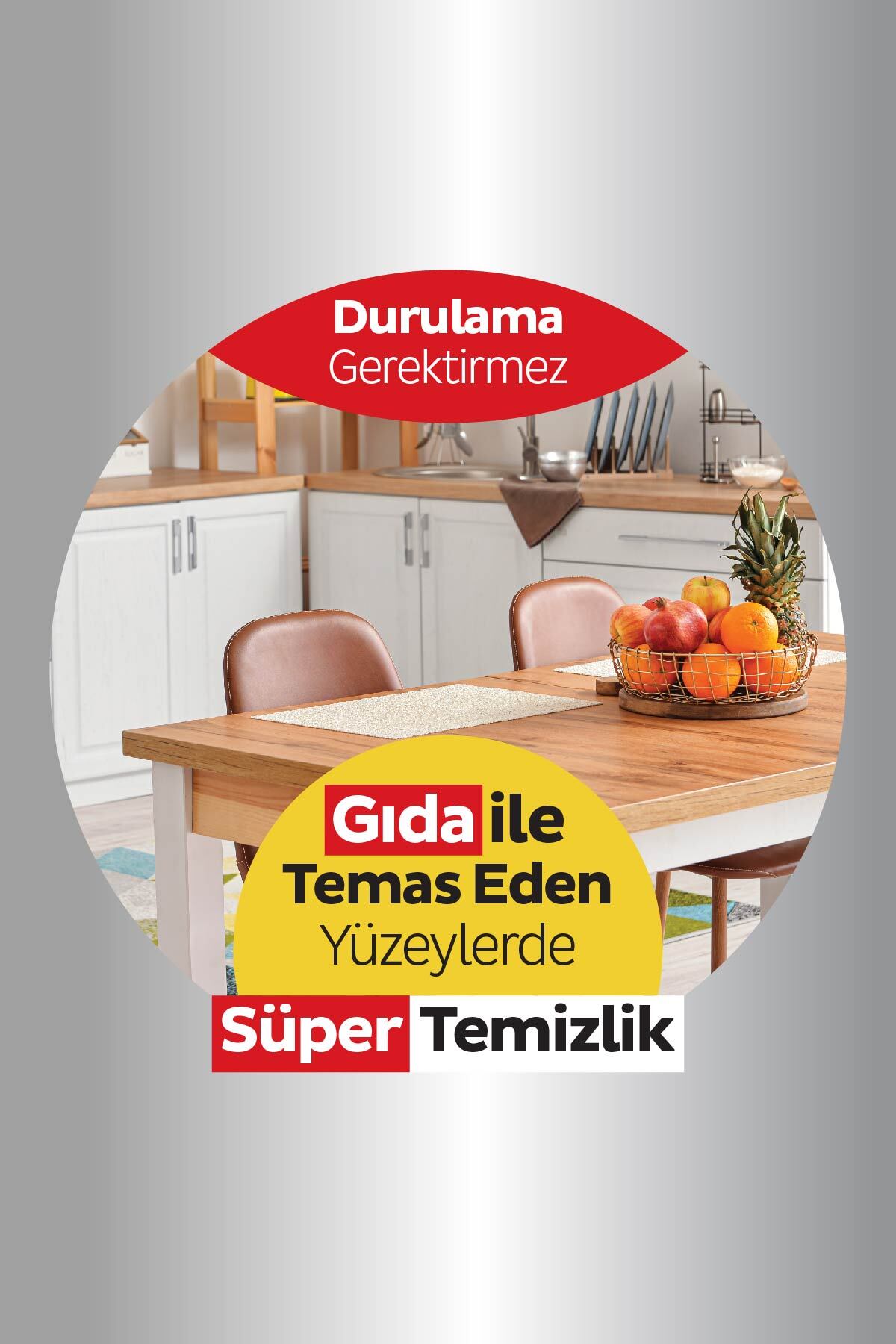 Easy Clean Süper Yüzey Temizlik Mutfak Havlusu&mendili Limon Yağlı 4x50 (200 YAPRAK)