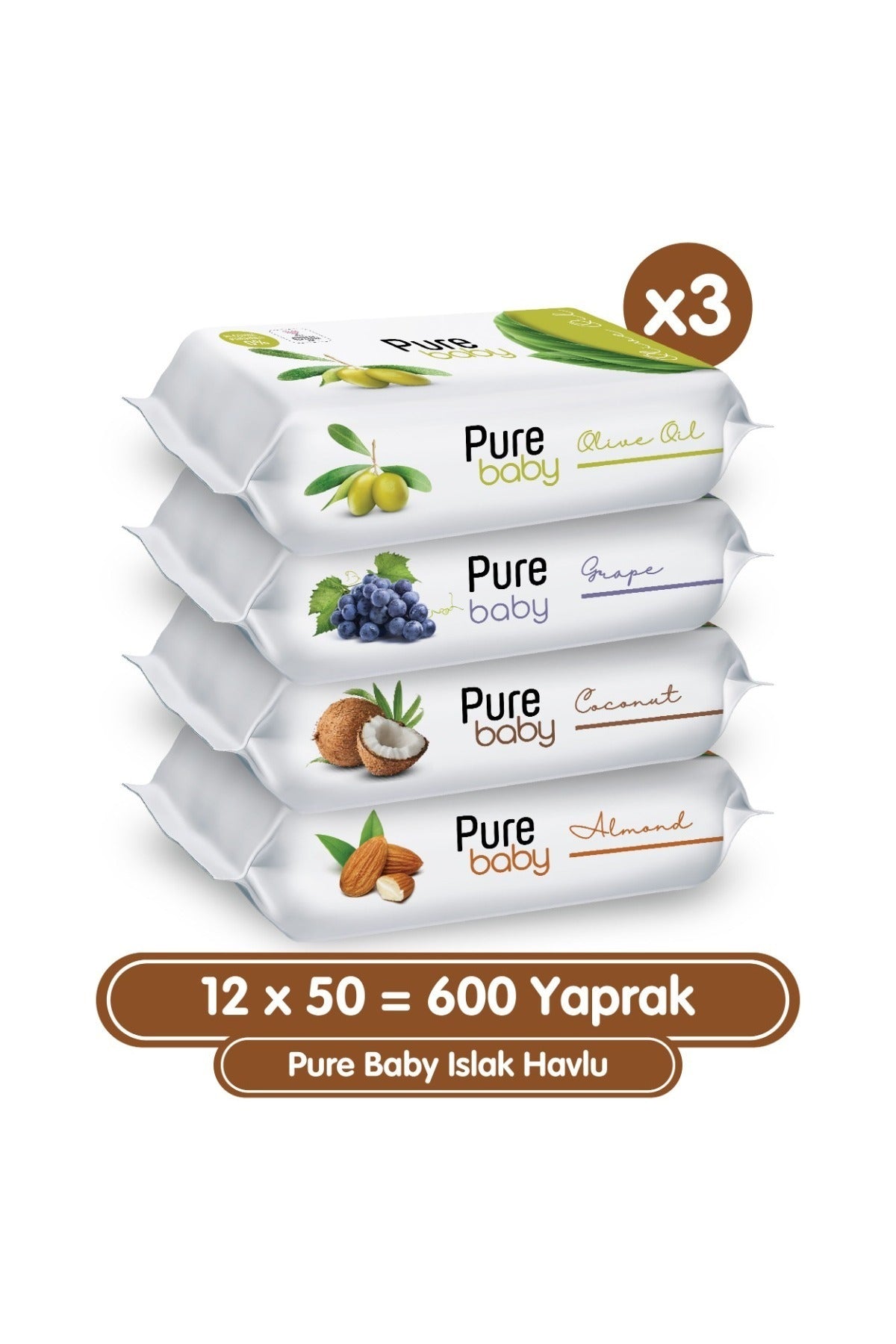 Islak Havlu 12x50 (600 YAPRAK)