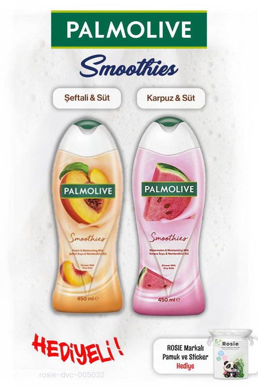 Smoothies 2'li 450 ml Duş Jeli, Rosıe Pamuk Hediye