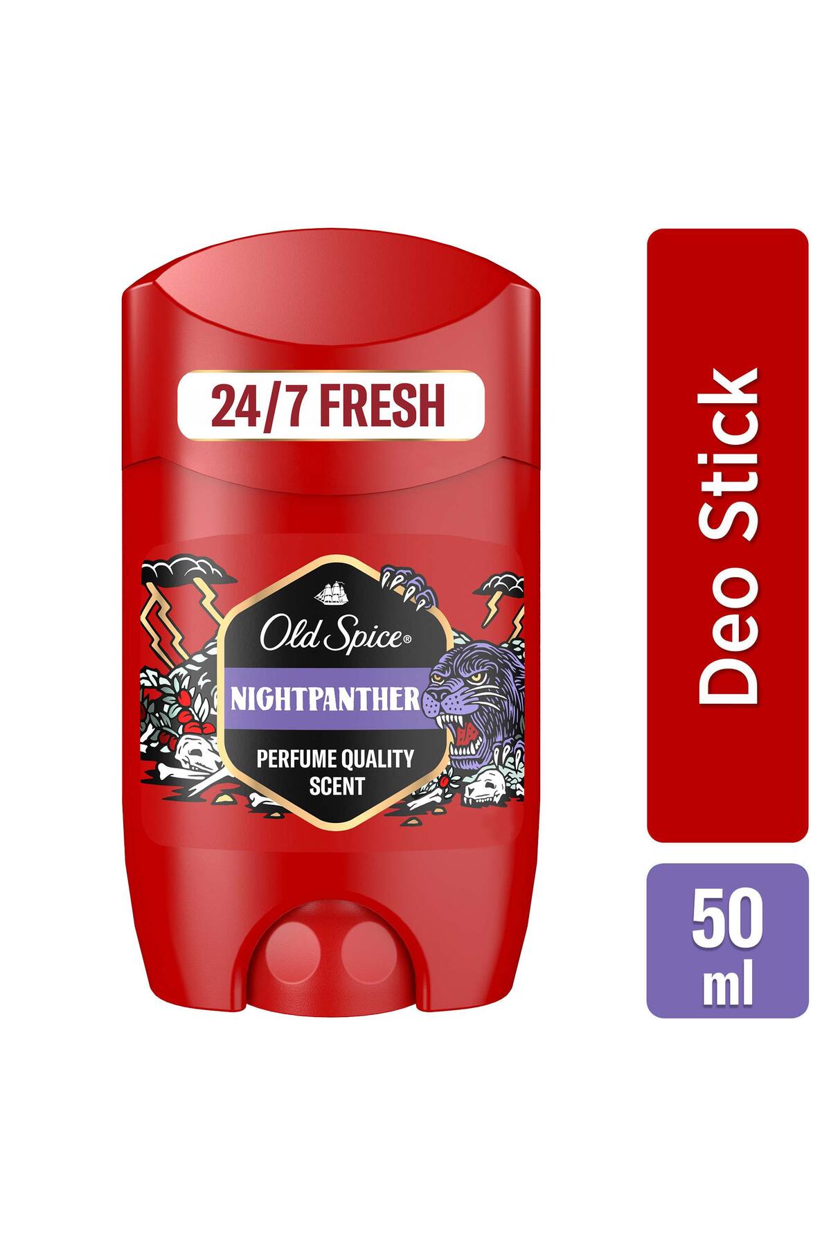 Night Panther Erkek Alüminyumsuz Stick Deodorant 50 ml Leke Bırakmaz