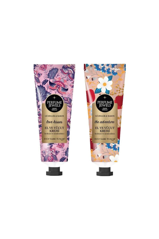 Perfume Jewels Love Kisses ve The Adventure El Kremi 50ML