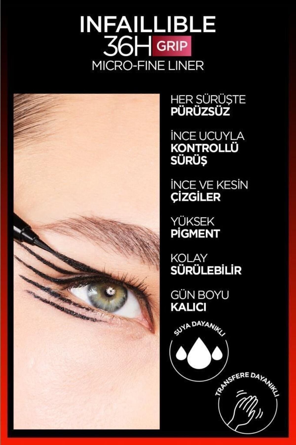 Infaillible 36H Grip Micro Fine Eyeliner 02 Smokey Earth