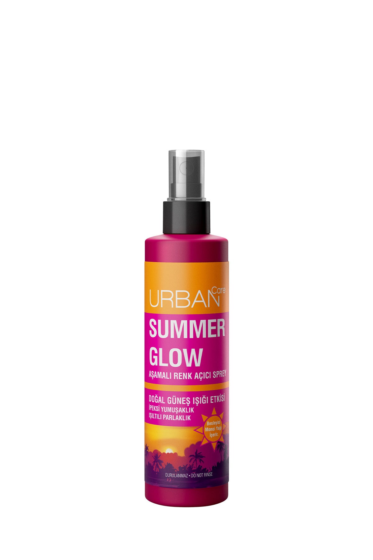 Summer Glow Aşamalı Renk Açıcı Saç Spreyi-150ml-vegan