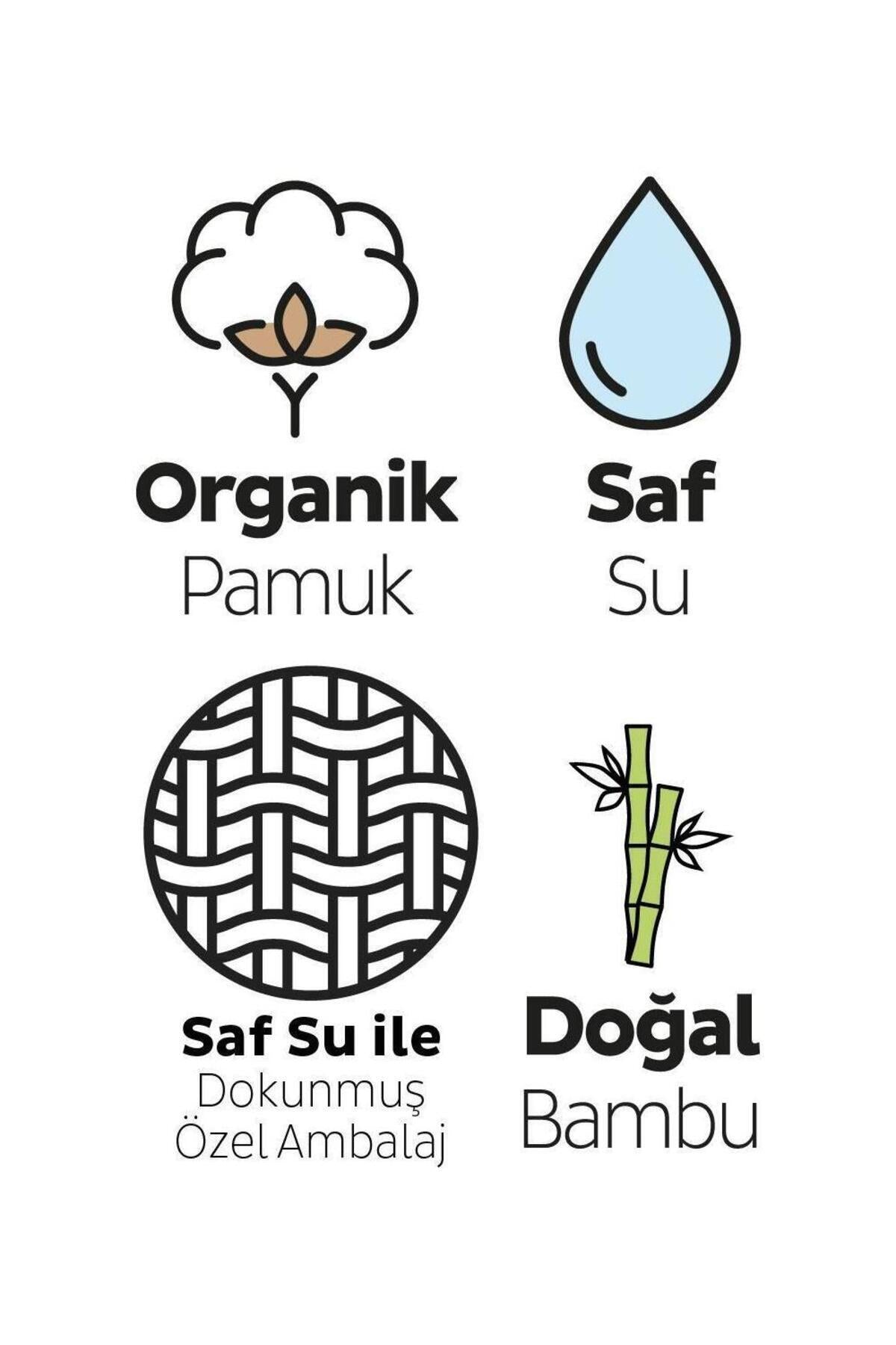 Natural Islak Bebek Havlusu 7 Al 6 Öde Rosie Hediyeli