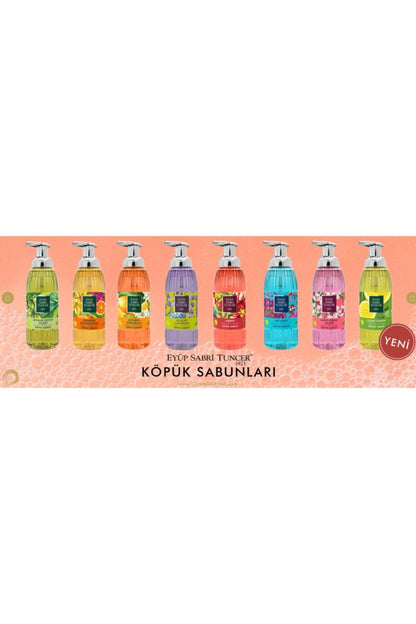 Bodrum Mandalinası Köpük Sabun 500ml X 6 Adet