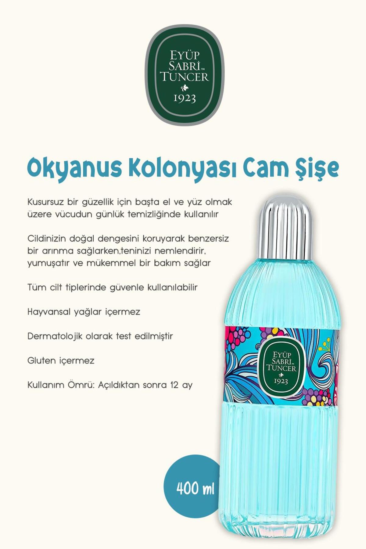 Oda kokusu 500ml,Kolonya 1lt ve 400ml, Sıvı Sabun 1500ml Okyanus ve Rosie Pamuk