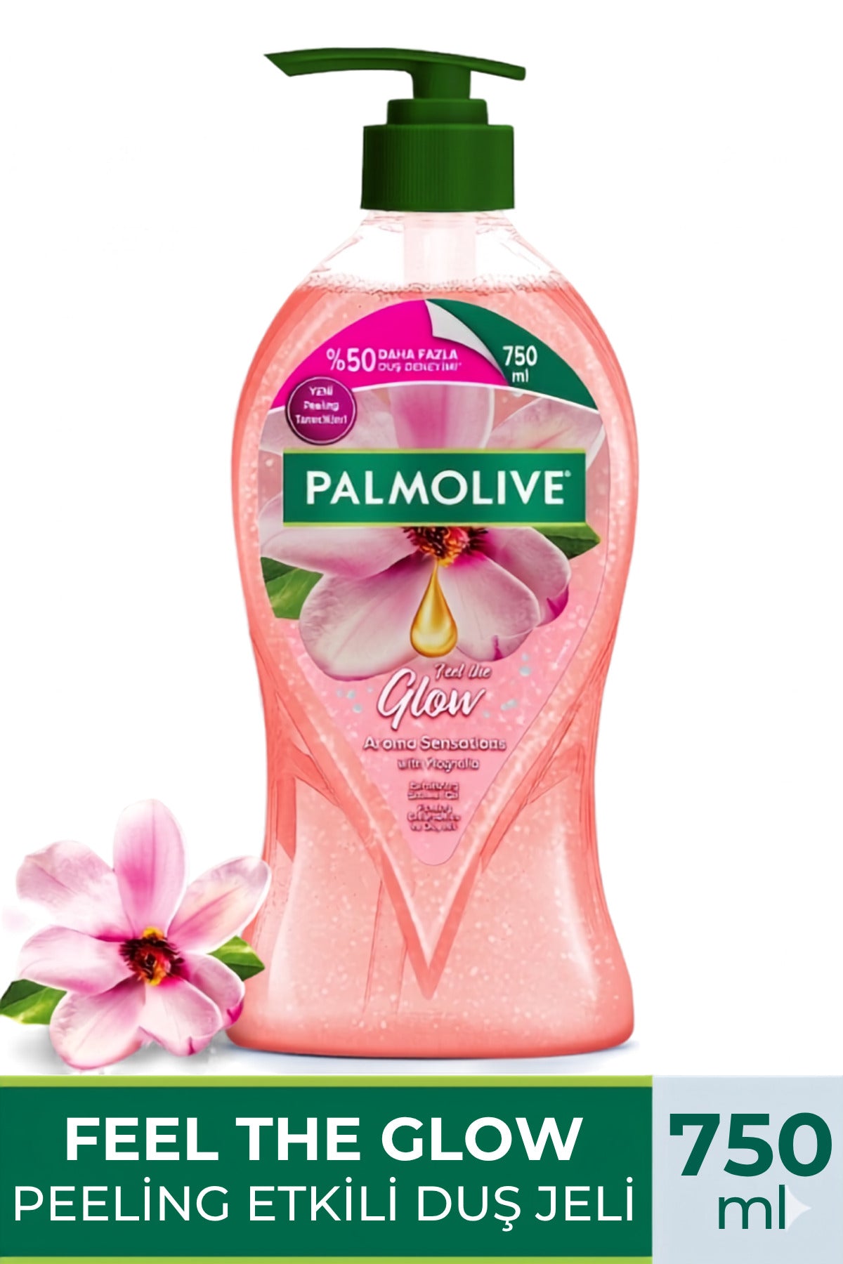 Aroma Sensation Feel Glow 750 ml Duş Jeli Vücut Şampuanı Banyo Jeli Vücut Bakımı Duş Bakım Jeli