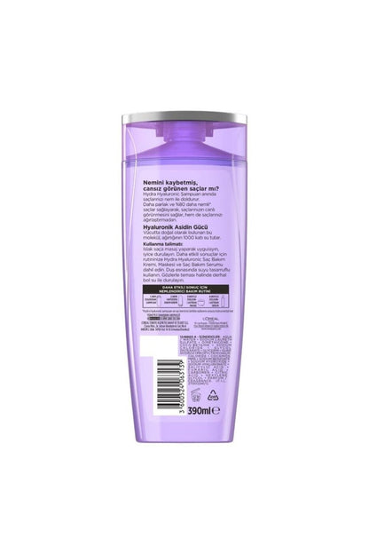 Loreal Paris Hydra Hyaluronic Nem Dolduran Şampuan 390 ml