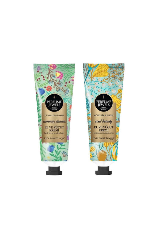 Perfume Jewels Summer Dream ve Soul Beauty El Kremi 50ML