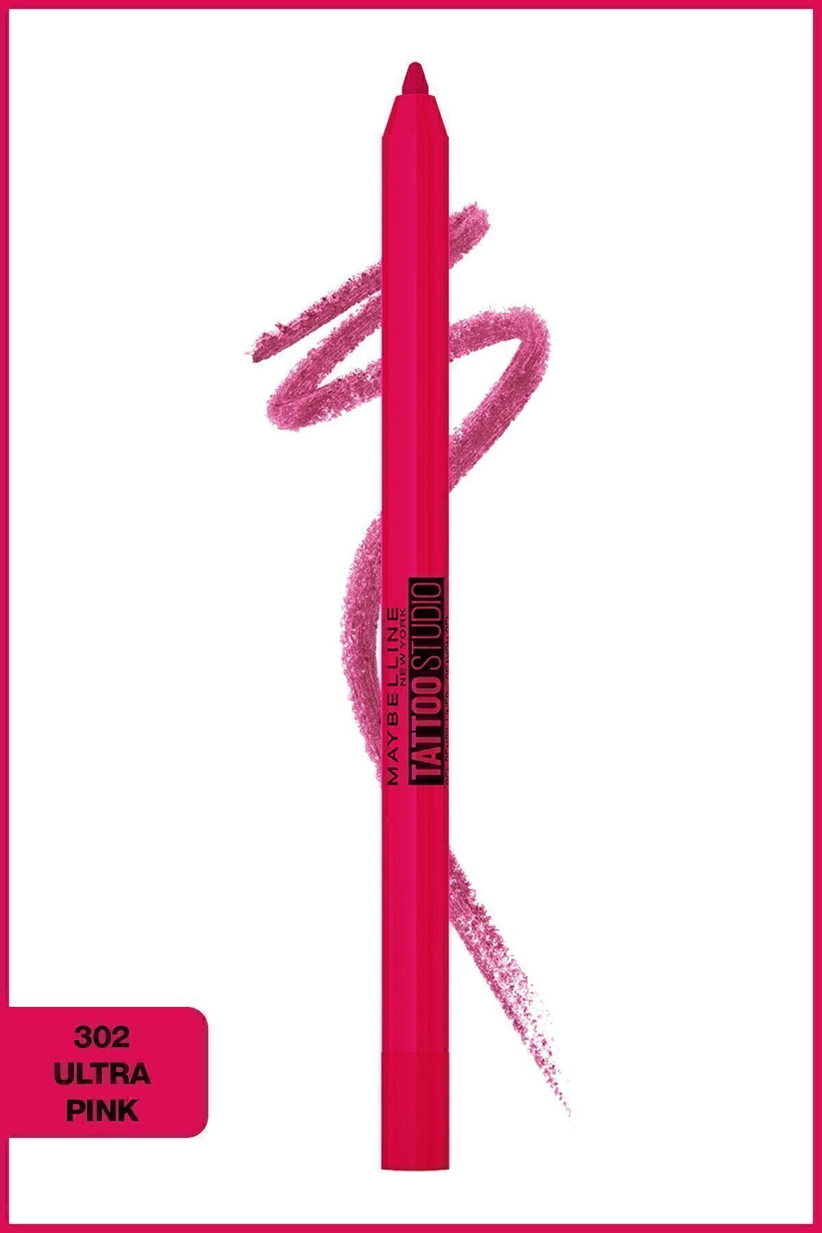 Tattoo Liner Jel Göz Kalemi - Ultra Pink - Pembe