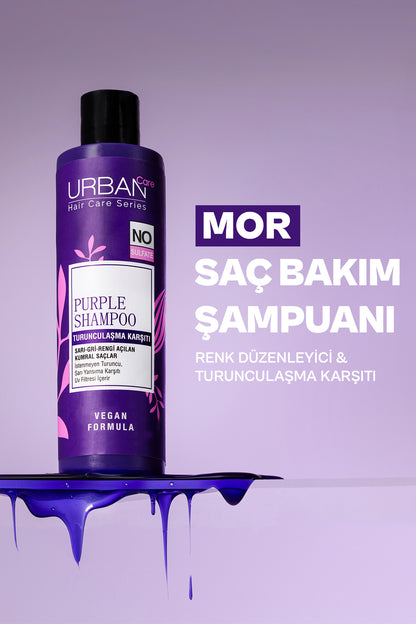 Turunculaşma Karşıtı Mor Saç Bakım Şampuanı-250 ml-sülfatsız