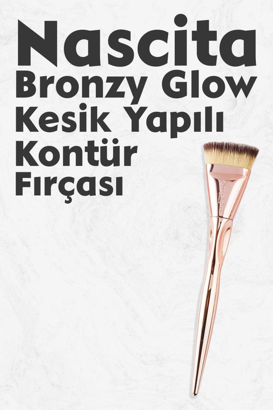 Bronzy Glow Kesik Yapılı Kontür Fırçası
