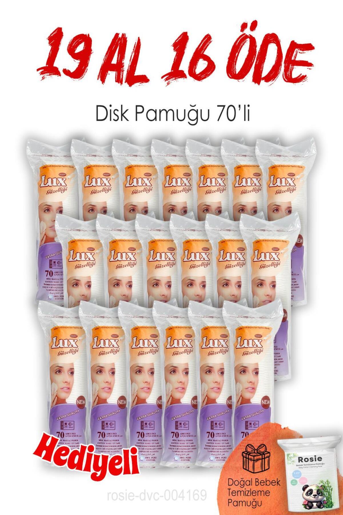 19 AL 16 ÖDE Disk Makyaj Pamuğu 70'li ve ROSIE