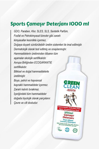 7 AL 6 ÖDE Sports Çamaşır Deterjanı 1000 ml ve Rosie Hediye
