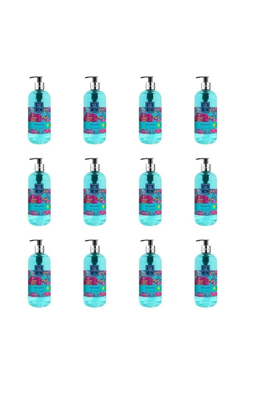 Doğal Zeytinyağlı Okyanus Sıvı Sabun X12 500 ml