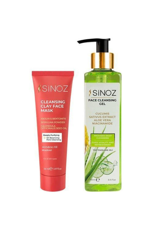 Arındırıcı Kil Maskesi 50 Ml Ve Yüz Temizleme Jeli 250 Ml
