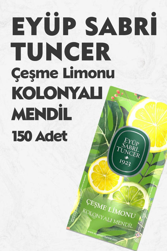 Kolonyalı Mendil Çeşme Limonu 150 Adet