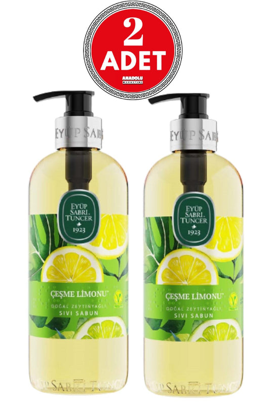 Çeşme Limonu Sıvı Sabun 500 ml x 2 Adet