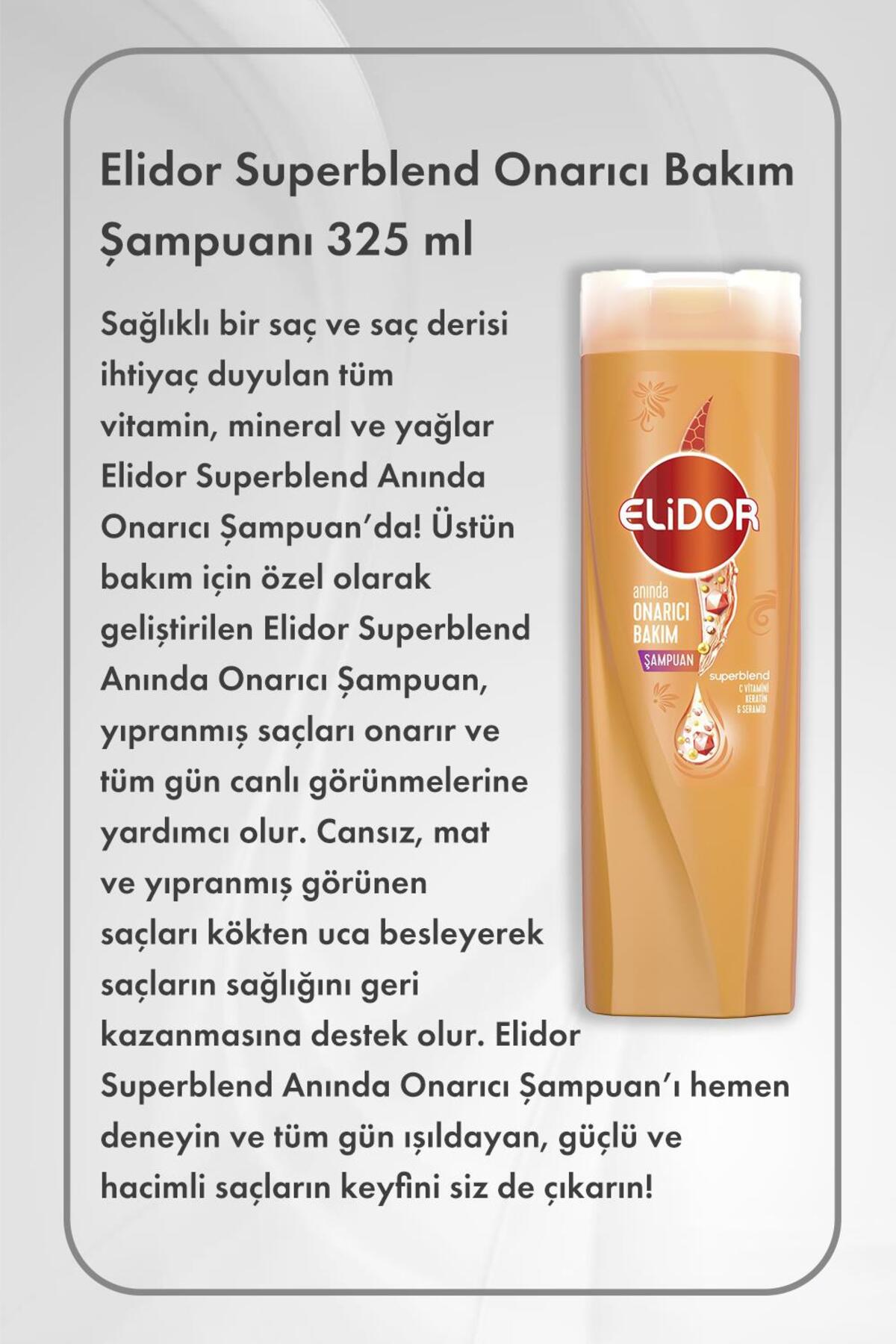 Natural Günlük Ped Normal 40 Adet X 8 ve Hediye Elidor 325 ml
