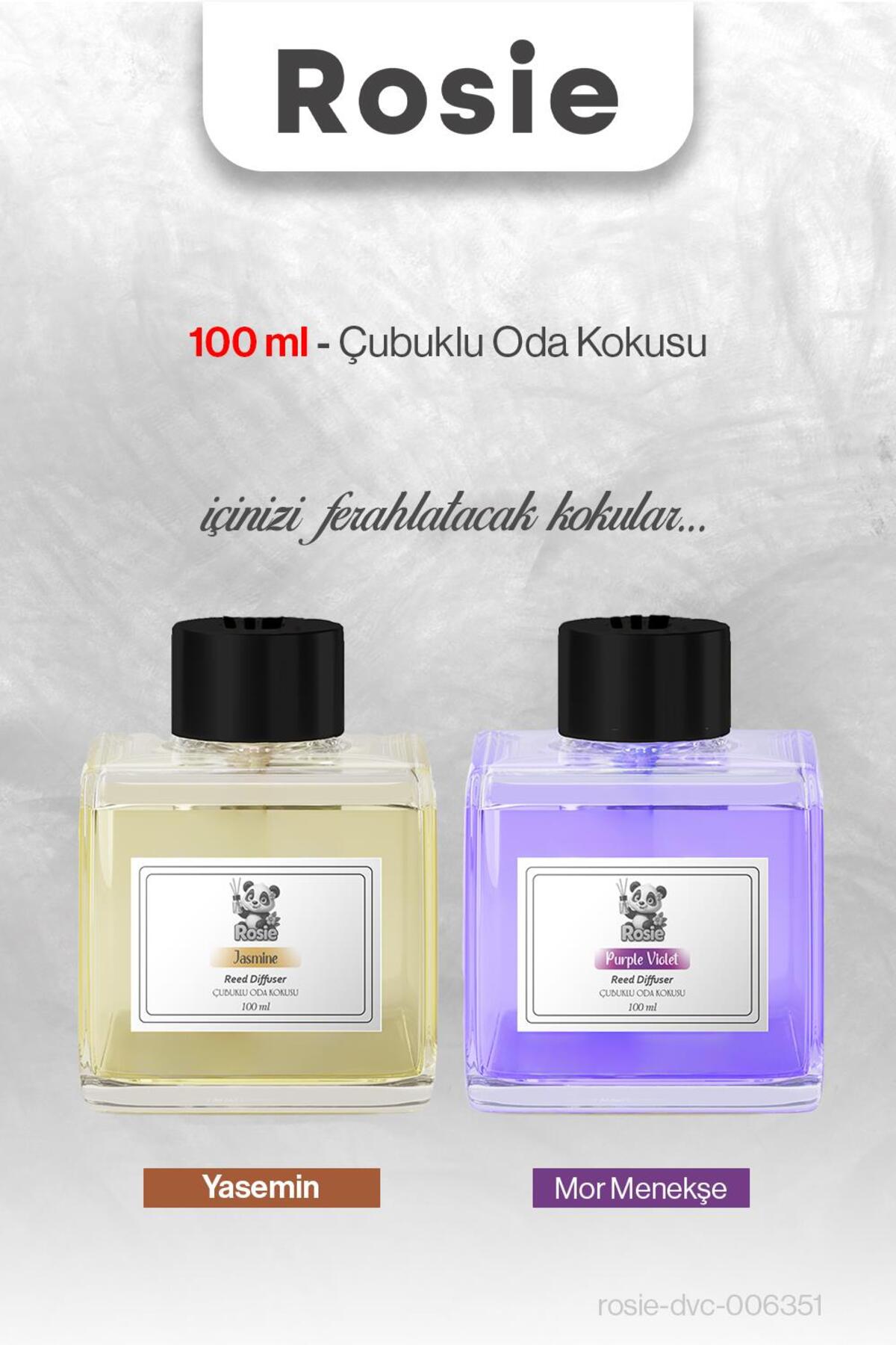 Yasemin ve Mor Menekşe Çubuklu Oda Kokusu 100 ml