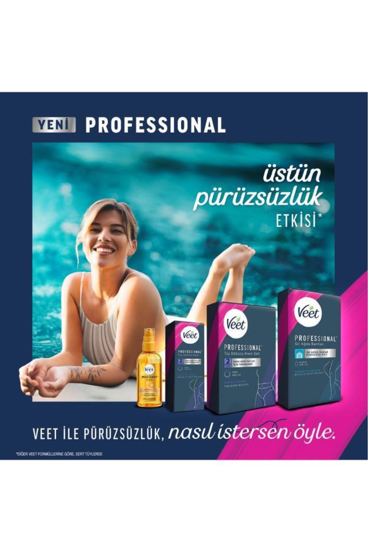Professional Sir Ağda Bandı Bacak & Vücut Bölgesi Hassas Ciltler 20'lı
