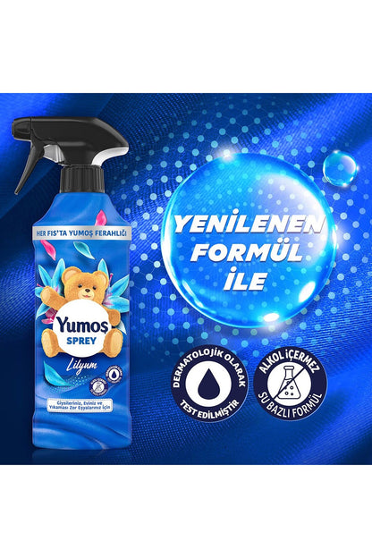 Sprey Hanımeli 450ML+YUMOŞ Sprey Orkide 450ML+YUMOŞ Sprey Sprey Lilyum 450ML