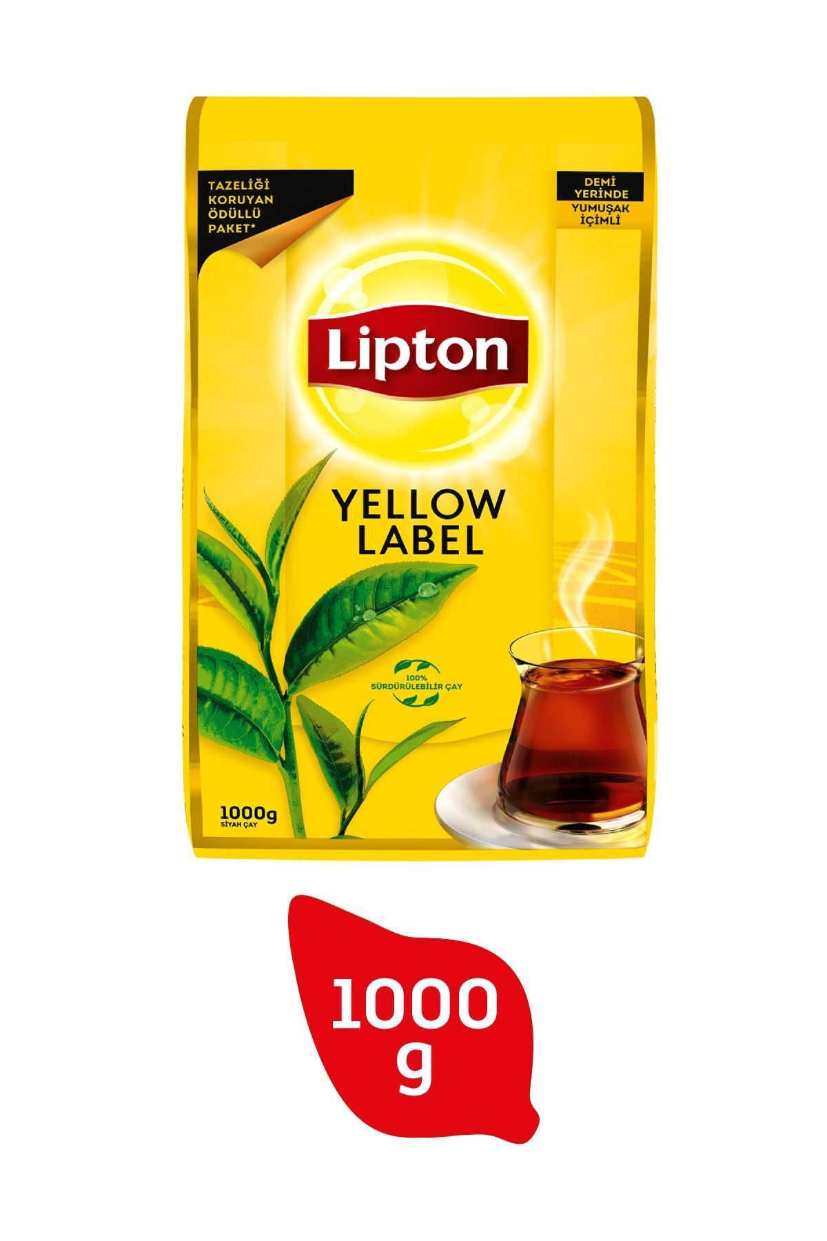 Yellow Label Dökme Siyah Çay 1000 gr