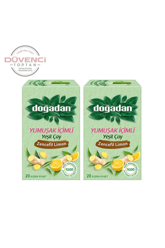 Yeşil Çay Yumuşak Içimli Zencefil Limon 20 Li