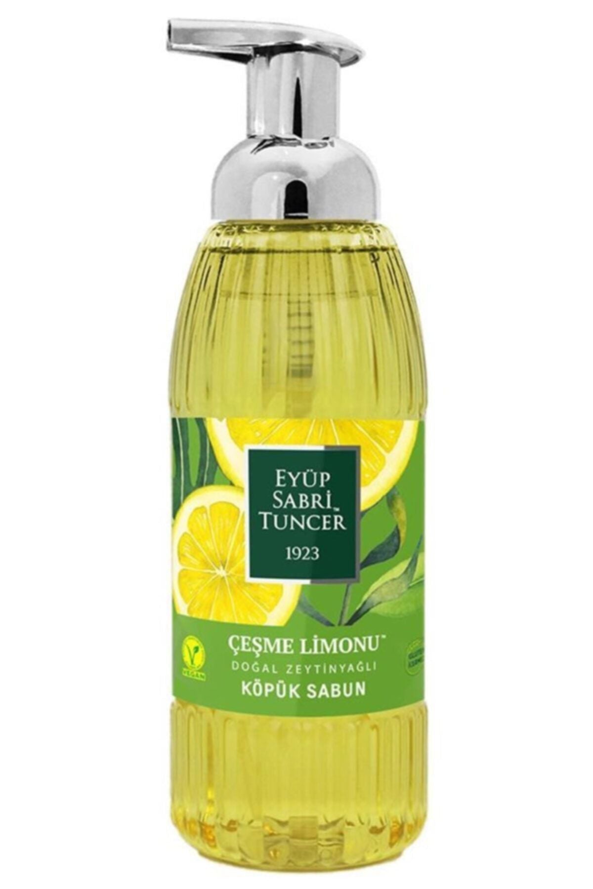 Zeytinyağlı Çeşme Limon Köpük Sabun 500ml X 6 Adet