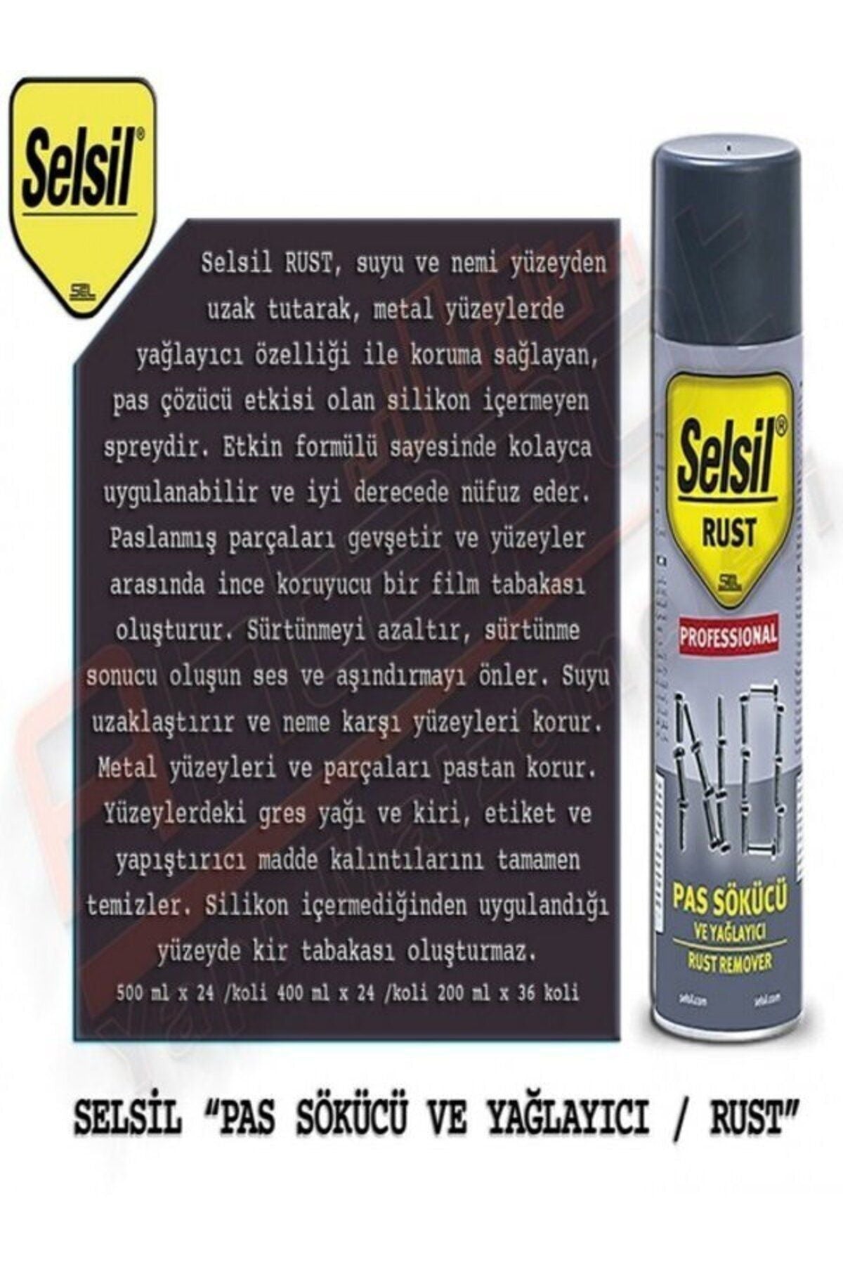 Fren Balata Temizleme Spreyi 500 ml, Pas Sökücü Ve Yağlayıcı Sprey 400 Ml