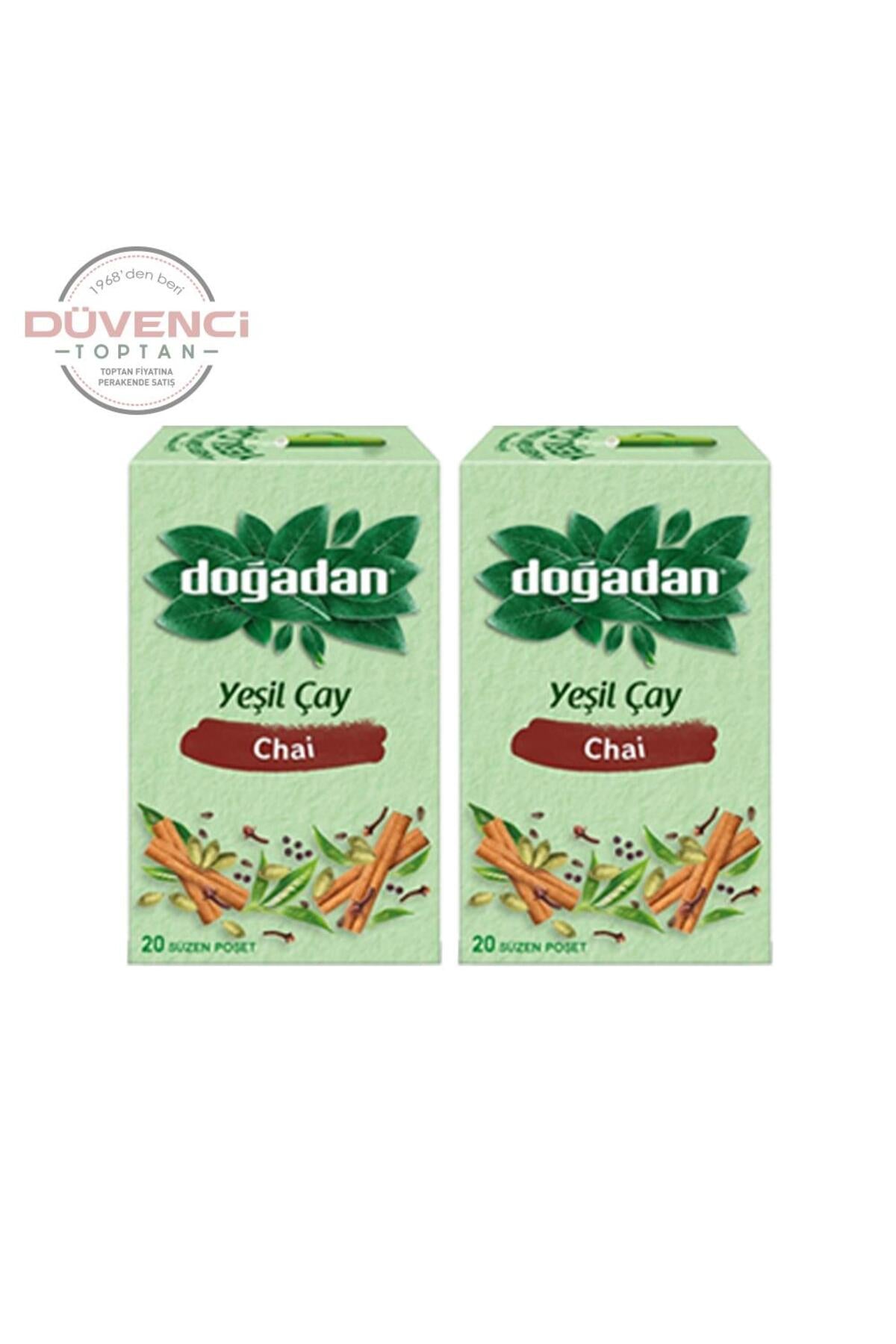 Yeşil Çay Chai Poşet Bardak Çay x 2 adet