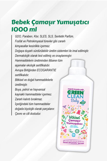 5 Al 4 Öde Bebek Çamaşır Yumuşatıcı 1000 ML ve Rosie Pamuk