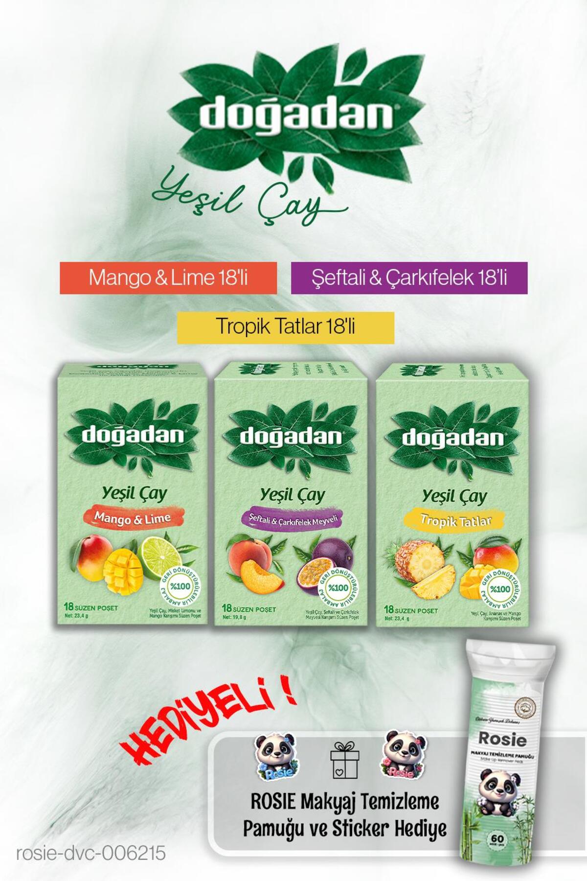 Tropik, Mango, Şeftali 18'li ve Rosie Pamuk