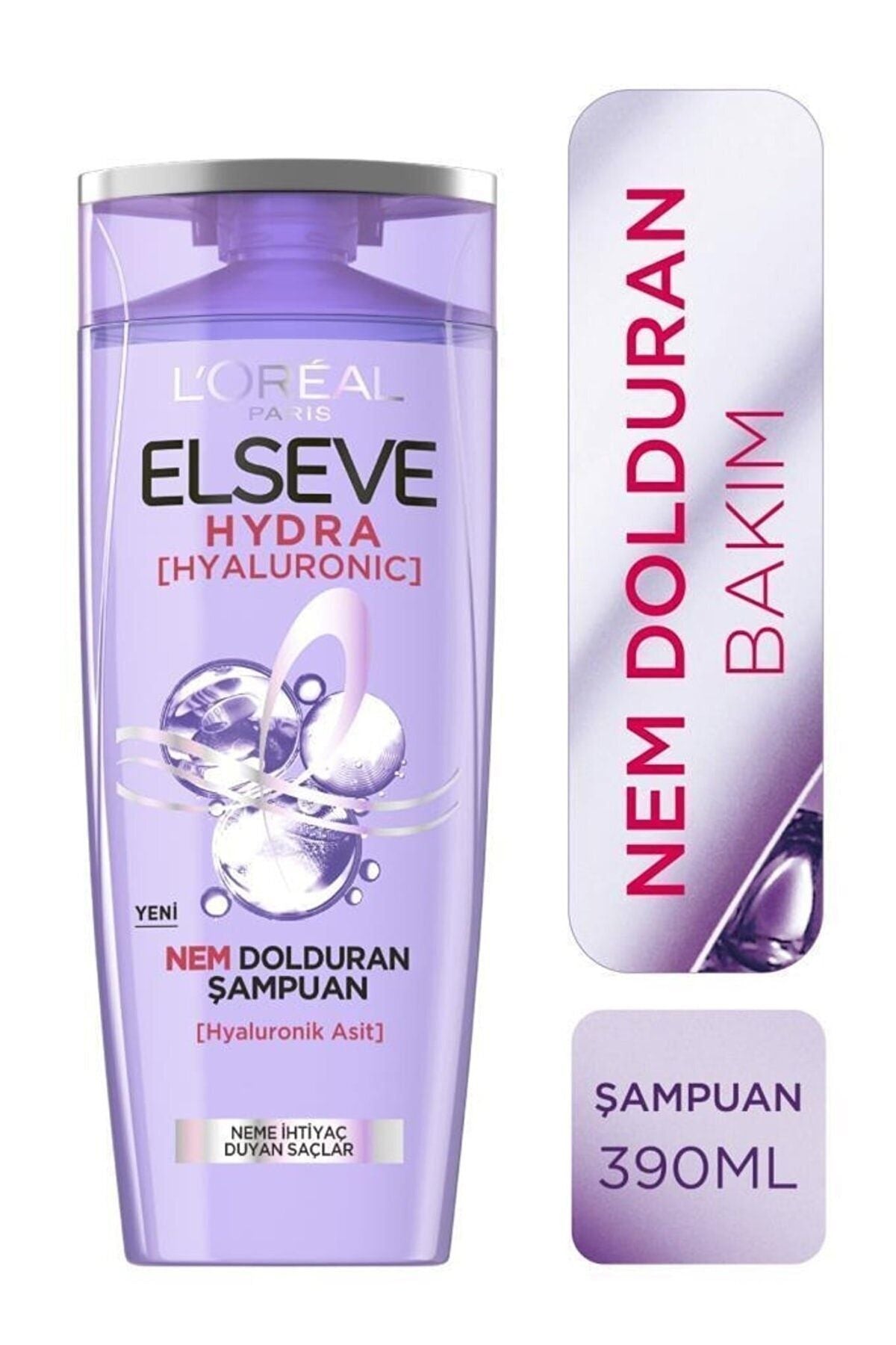 Loreal Hydra (HYALURONİK ASİT) Nem Dolduran Şampuan 360 ml X 3 Adet