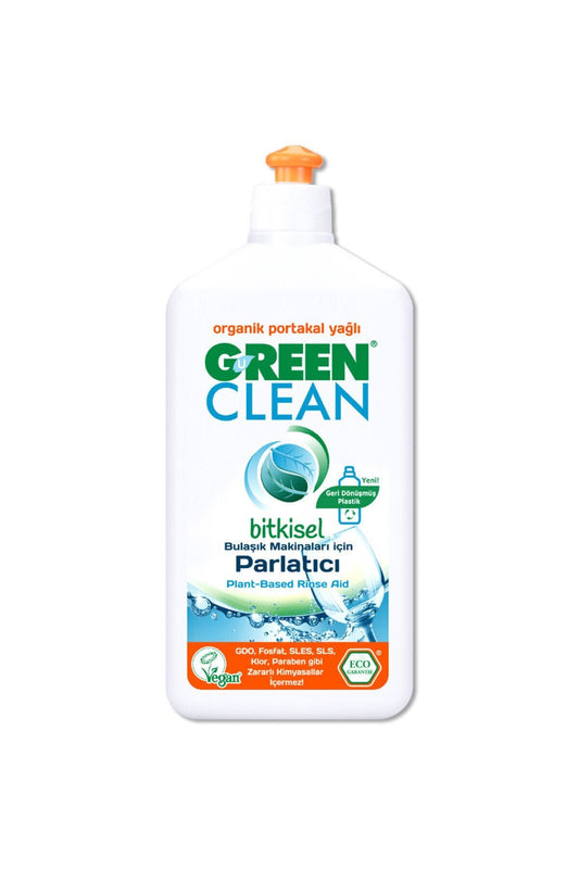 Organik Portakal Yağlı Bitkisel Bulaşık Makinesi Parlatıcı 500 ml