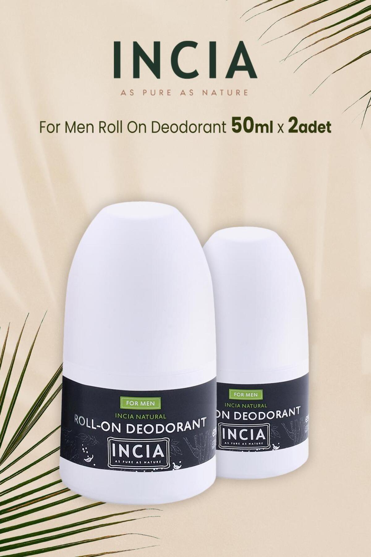 For Men Doğal Roll On Deodorant 50 ml X 2 Adet
