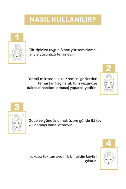 Leke Kremi (VİTAMİN C 3% NİACİNAMİDE 2%) 40 ml