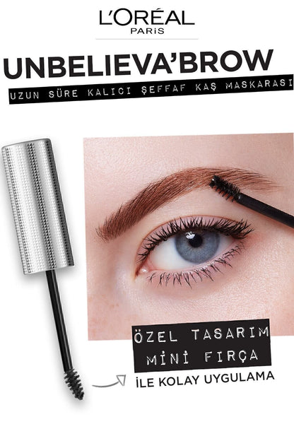 Unbelieva Brow Uzun Süre Kalıcı Şeffaf Kaş Maskarası