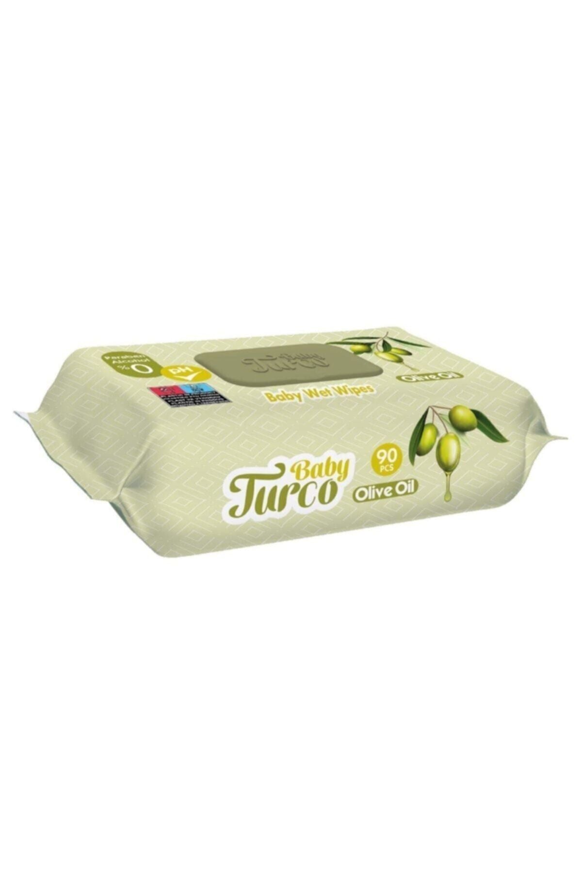 Turco Baby Islak Havlu 90'lı Zeytinyağlı