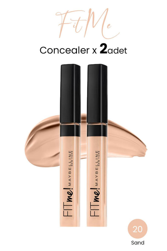 Fit Me Concealer 20 Sand x 2 adet