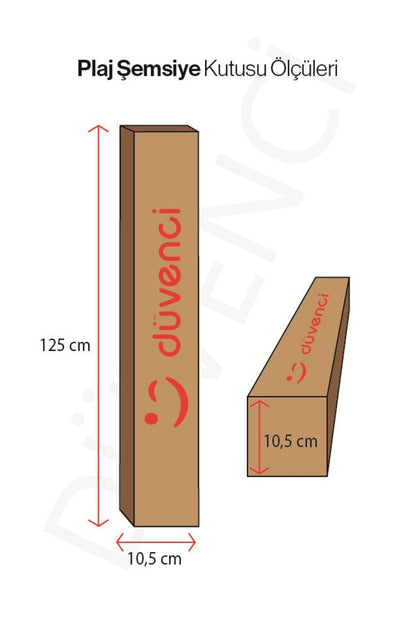 Plaj Şemsiyesi Krem Renkli, 200 CM Çap, 10 Telli ve Zeytinyağlı Losyon Hediye