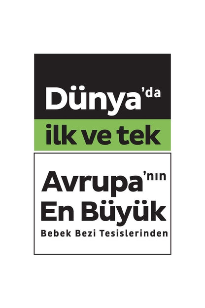 Bebek Bezi Natural Beden:4 (7-14kg) Maxi 456 Adet Aylık Mega Pk